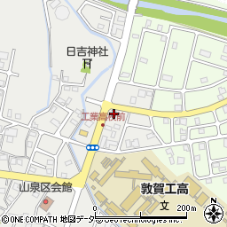 福井県敦賀市山泉9周辺の地図