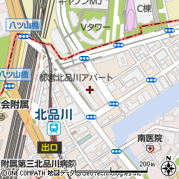 東京都品川区北品川1丁目周辺の地図