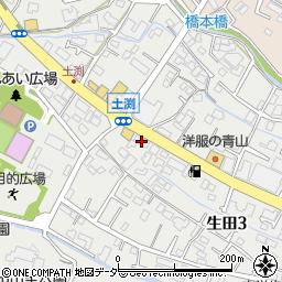 レーベンシュロス生田周辺の地図