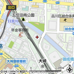 ル・サンク大崎シティタワー周辺の地図