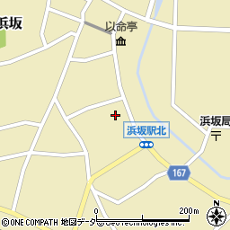 浜田精肉店周辺の地図