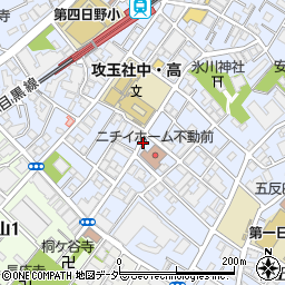 東京都品川区西五反田5丁目周辺の地図