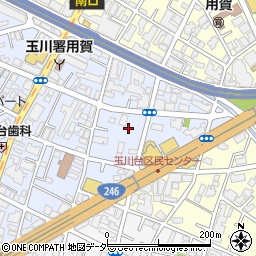東京都世田谷区玉川台1丁目周辺の地図