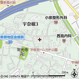 東京都世田谷区宇奈根3丁目周辺の地図