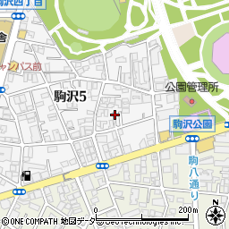 株式会社日本経済新聞社専売所駒沢専売所周辺の地図