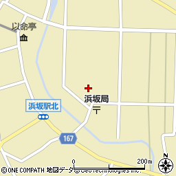 兵庫県美方郡新温泉町浜坂839周辺の地図