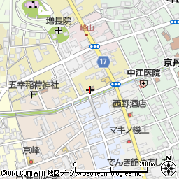 岡田洋装店周辺の地図