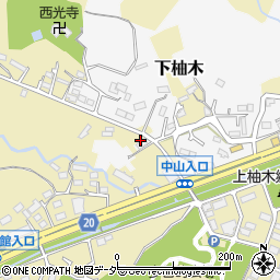東京都八王子市上柚木1442周辺の地図