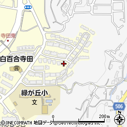 東京都八王子市寺田町432-28周辺の地図