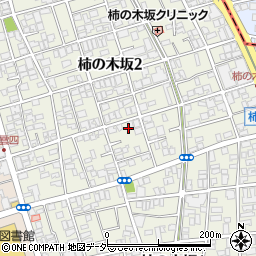 東京都目黒区柿の木坂周辺の地図