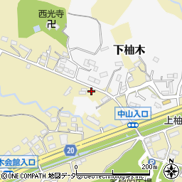 東京都八王子市上柚木1445周辺の地図