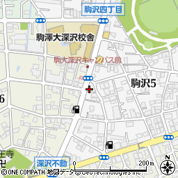 駒沢製作所周辺の地図