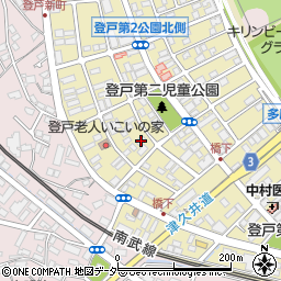 神奈川県川崎市多摩区登戸新町258周辺の地図