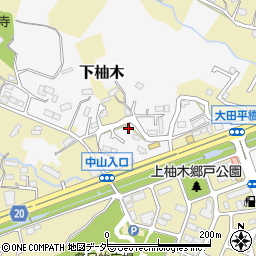 東京都八王子市下柚木2154周辺の地図