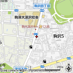 KOMAZAWA周辺の地図