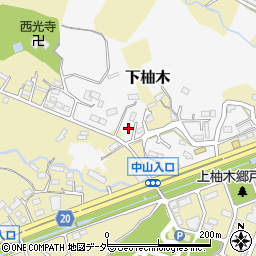 東京都八王子市下柚木2126周辺の地図