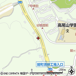 東京都八王子市館町2895周辺の地図