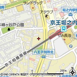 東京都八王子市別所1丁目6周辺の地図