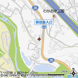 上野原衛生社周辺の地図