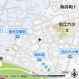 駒井町1丁目ベルツリー"あきっぱ駐車場周辺の地図