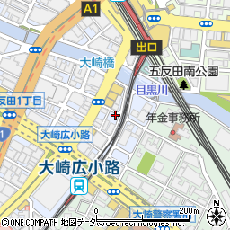 串揚げ酒場 仲丸 五反田店周辺の地図