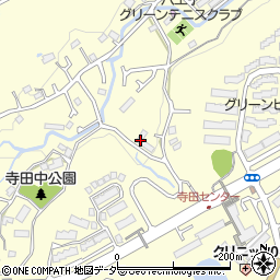 東京都八王子市寺田町600-1周辺の地図