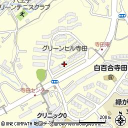 東京都八王子市寺田町432-78周辺の地図
