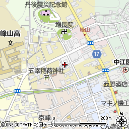 京都府京丹後市峰山町富貴屋20周辺の地図