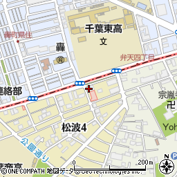 森永　千葉ミルクセンター周辺の地図