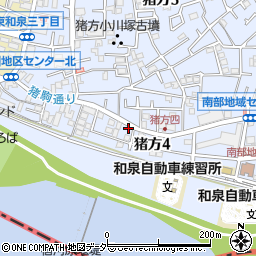 津端・商店周辺の地図