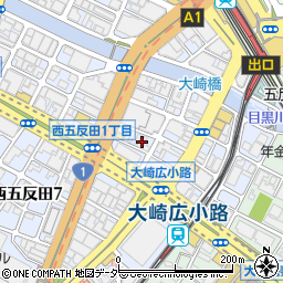 遠野ジンギスカン酒場 よし田 五反田本店周辺の地図