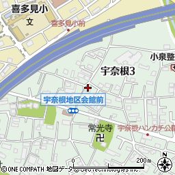 株式会社蒼天　東京営業所周辺の地図