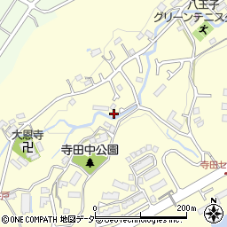 東京都八王子市寺田町937-13周辺の地図
