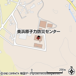 美浜原子力防災センター周辺の地図