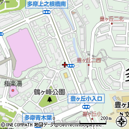 東京新聞多摩センター周辺の地図