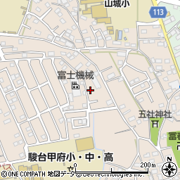 山梨県甲府市上今井町569周辺の地図