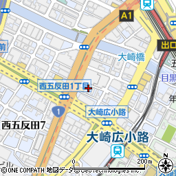五反田商店街振興組合周辺の地図
