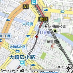 ワイン酒場 東京食堂 五反田桜小路周辺の地図