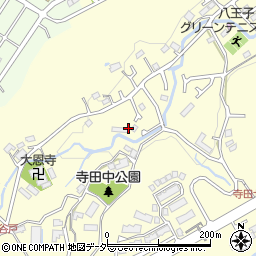 東京都八王子市寺田町941-1周辺の地図