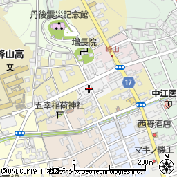 京都府京丹後市峰山町富貴屋周辺の地図