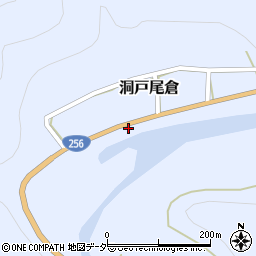 岐阜県関市洞戸尾倉257周辺の地図