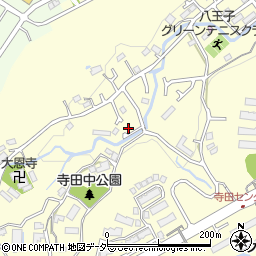 東京都八王子市寺田町937-11周辺の地図