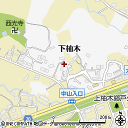 東京都八王子市下柚木2100周辺の地図
