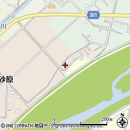 山梨県笛吹市石和町砂原336-3周辺の地図