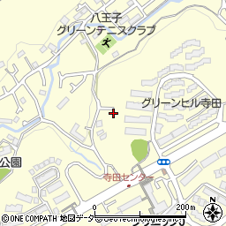 東京都八王子市寺田町459周辺の地図