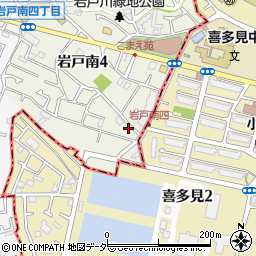 東京都狛江市岩戸南4丁目24-11周辺の地図