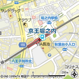 マツモトキヨシ京王堀之内駅店周辺の地図