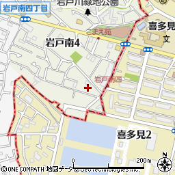 東京都狛江市岩戸南4丁目24-18周辺の地図