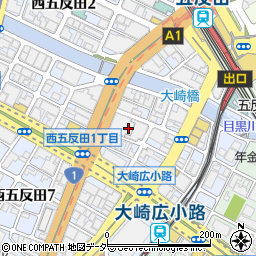 日本生命五反田ビル周辺の地図