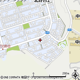 東京都八王子市北野台2丁目19周辺の地図